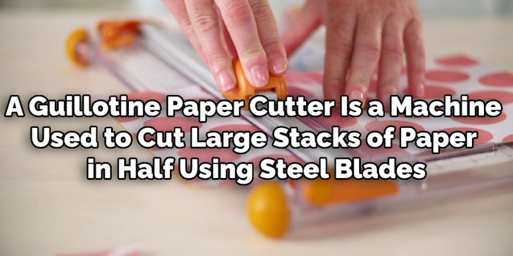 How To Adjust a Paper Cutter Blade