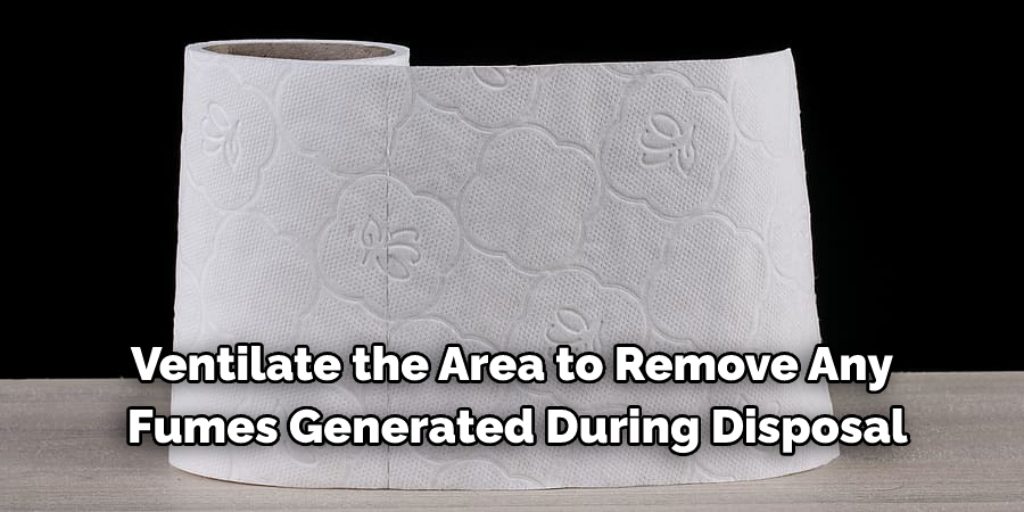 Precautions While Disposing Motor Oil Soaked Paper Towels