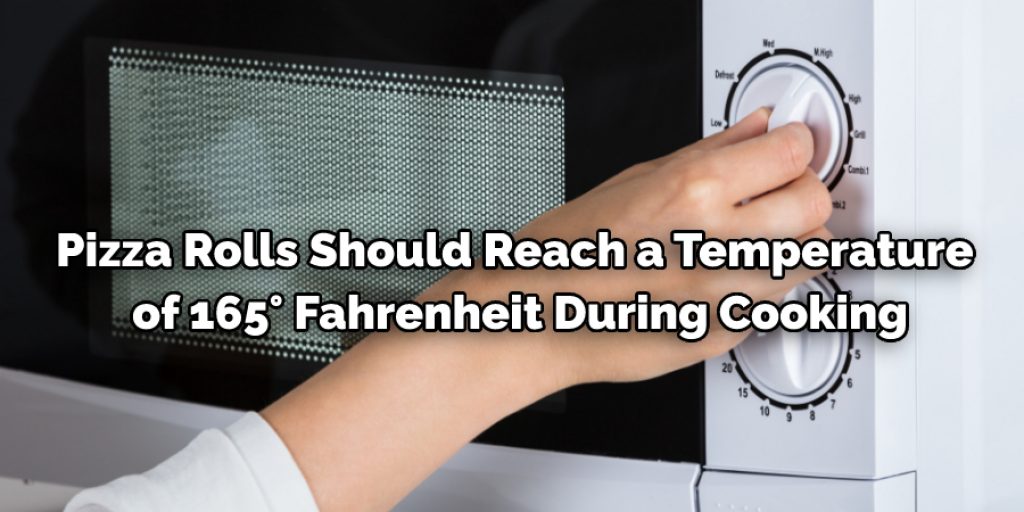 Maintaining a temperature of 165° Fahrenheit