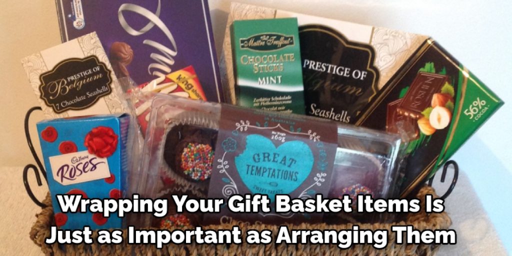 Wrap Gift Basket Items