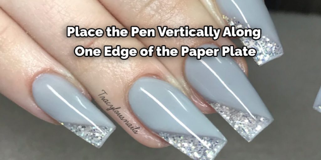 Cut out around each nail shape with a Xacto knife
