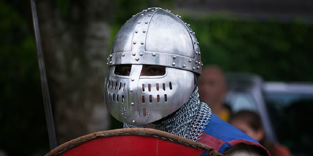 How to Make a Knight Helmet Out of Tin Foil