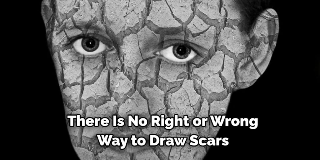 Steps to Draw Scars on Dark Skin