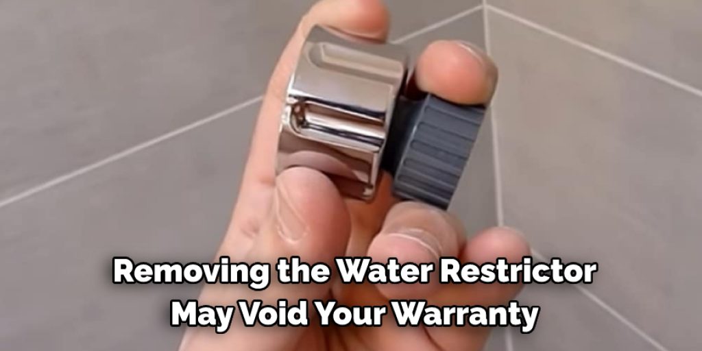 Things to Consider Before Removing Water Restrictor From Delta Shower Head