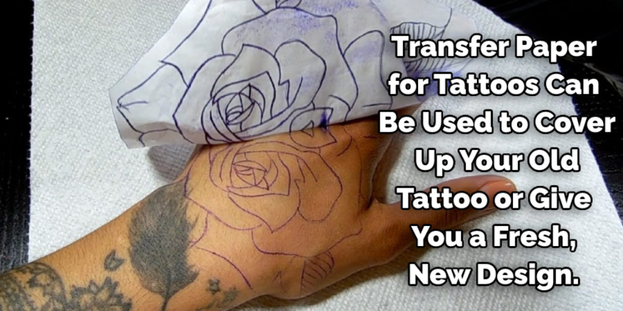 How to Use Transfer Paper for Tattoos Apply This 7 Steps (2024)