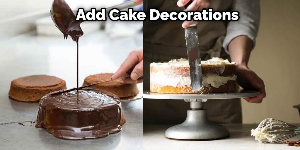 Add Cake Decorations