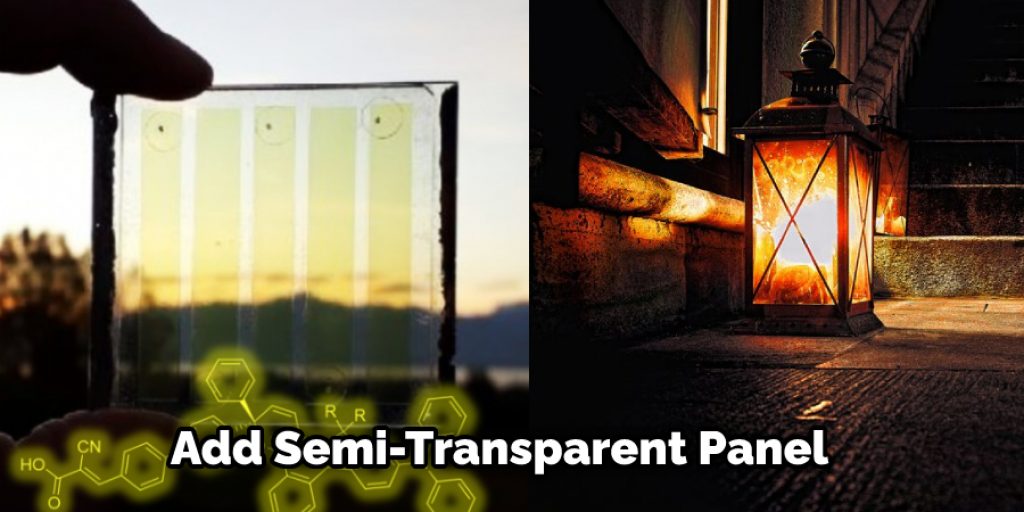 Add a Semi-Transparent Panel