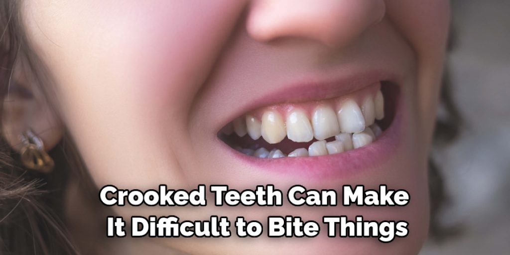 Crooked Teeth Can Make It Difficult to Bite Things