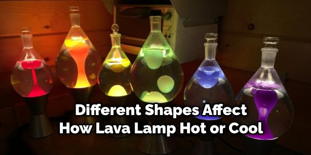 Different Shapes Affect How Lava Lamp Hot or Cool