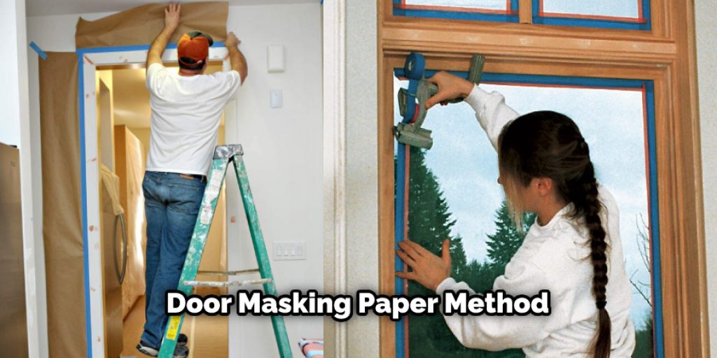  Door Masking Paper Method
