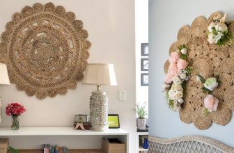 How to Hang a Round Rug on the Wall