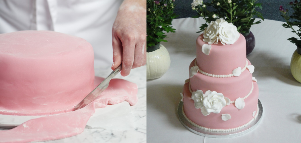 How to Make Dusty Pink Fondant