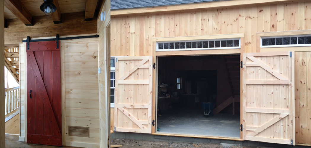 How to Make a Hinged Barn Door