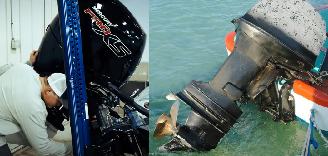 How to Manually Trim Outboard Motor