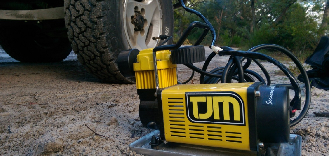 How to Pump a Bike Tire With an Air Compressor