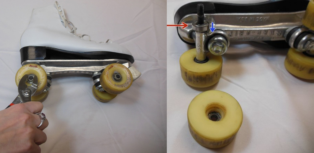 How to Remove Bearings From Roller Skate Wheels