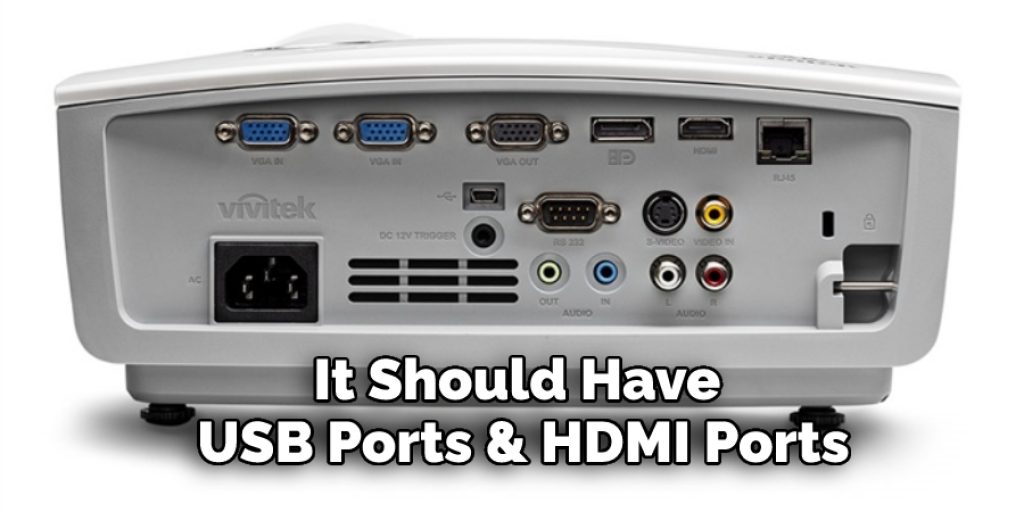 It Should Have USB Ports & HDMI Ports