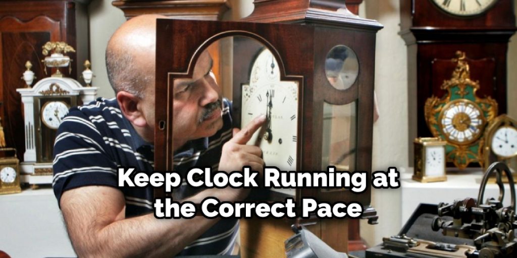 Keep Clock Running at the Correct Pace