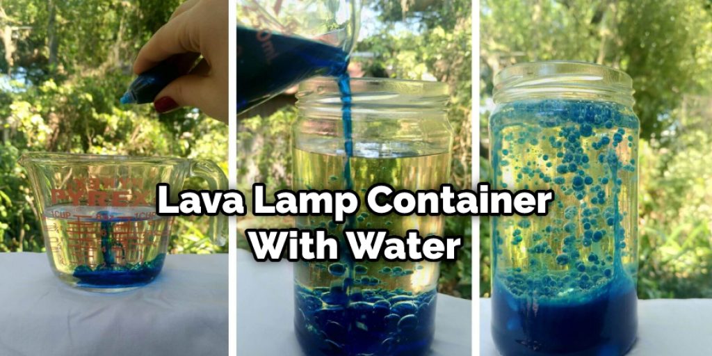 Lava Lamp Container With Water