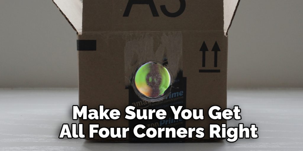 Make Sure You Get All Four Corners Right