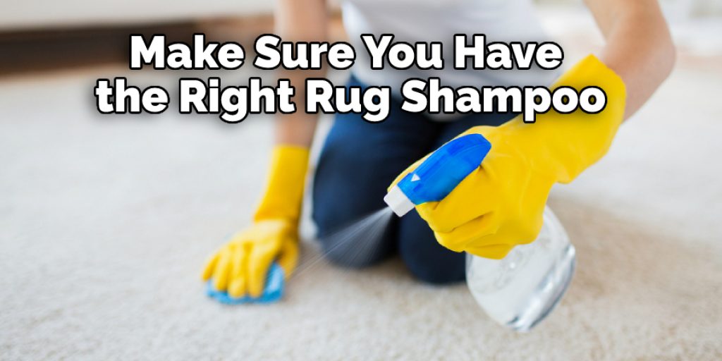 Make Sure You Have the Right Rug Shampoo