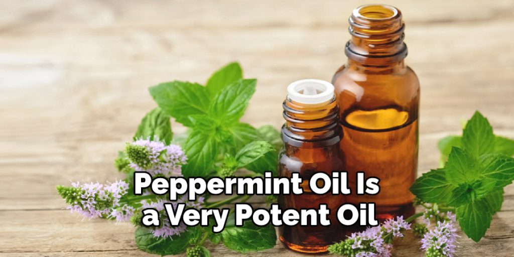Peppermint Oil Is a Very Potent Oil