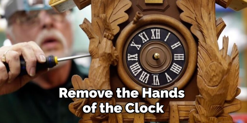 Remove the Hands of the Clock