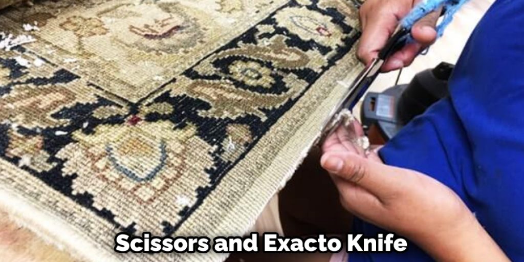 Scissors and Exacto Knife