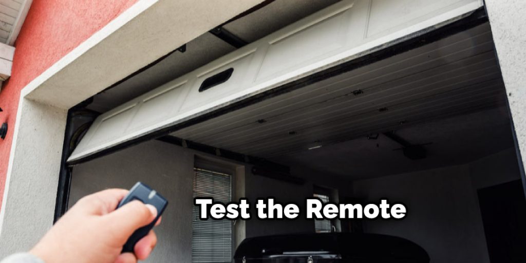 Test the Remote