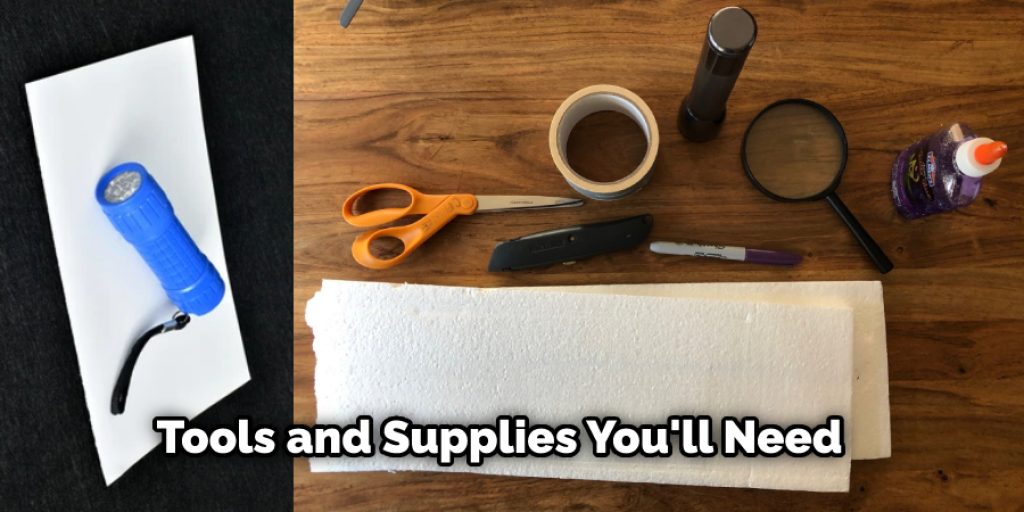Tools and Supplies You'll Need