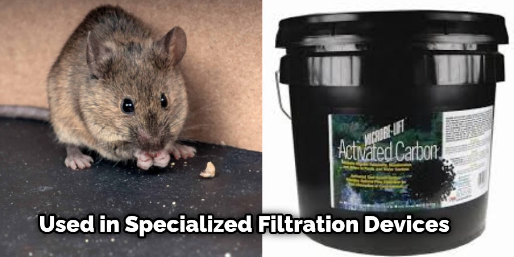 One such product is activated carbon which can be used in specialized filtration devices or placed near an area where you smell rat odor. 