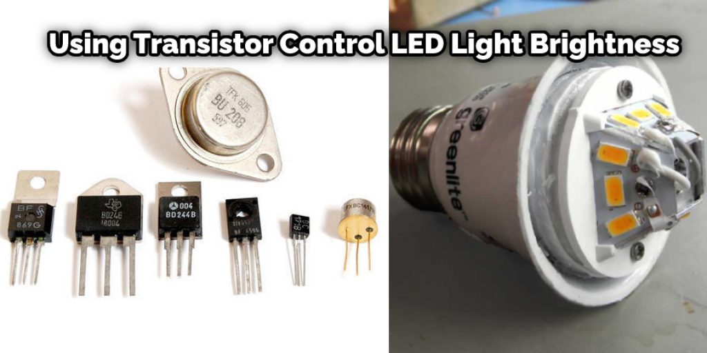 Using a transistor is the easiest way to control LED brightness.
