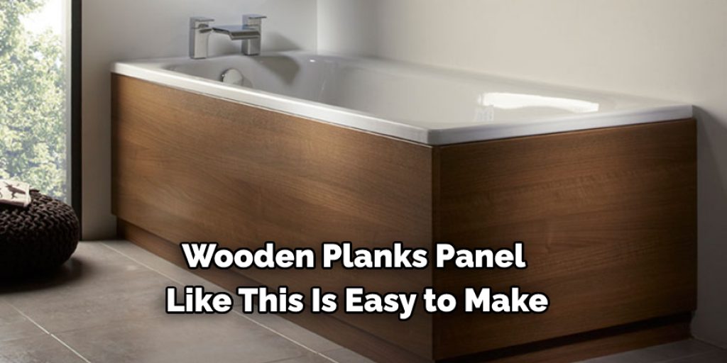 Wooden Planks Panel Like This Is Easy to Make