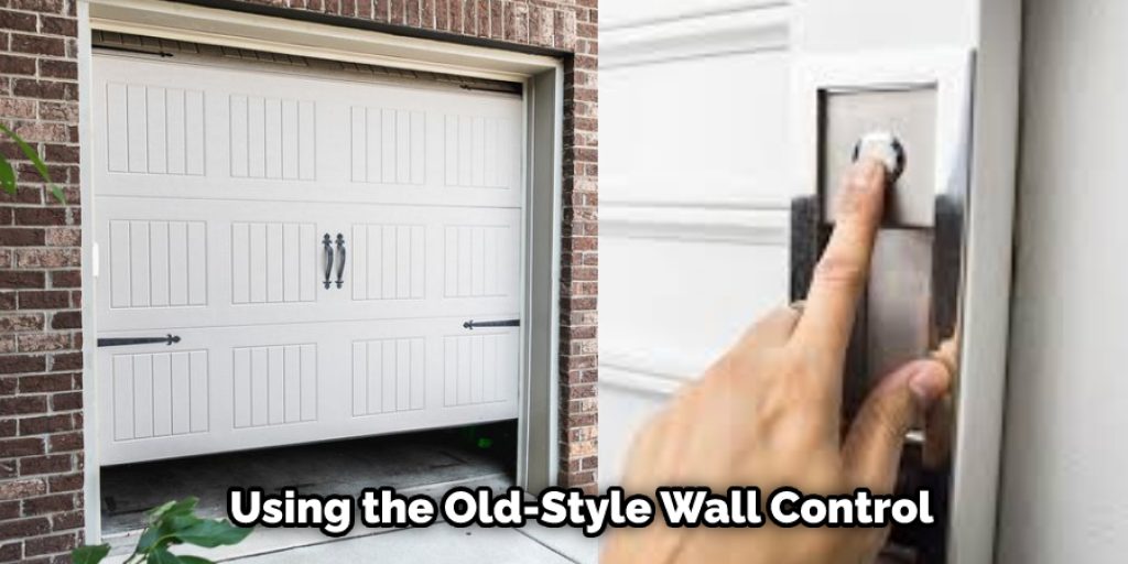 using the old-style wall control