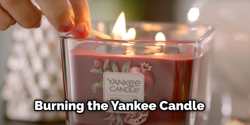 Burning the Yankee Candle