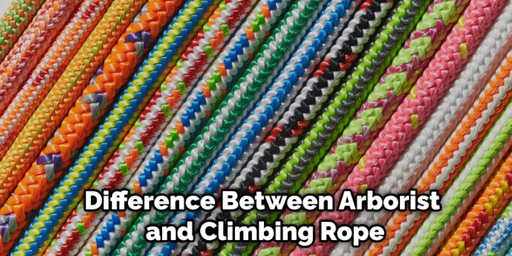 Difference Between Arborist and Climbing Rope