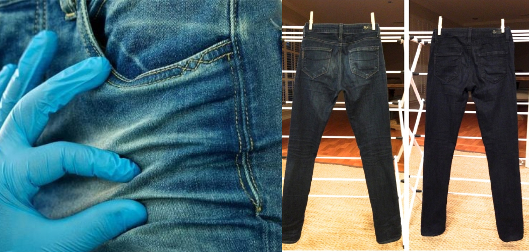How to Fade Black Jeans