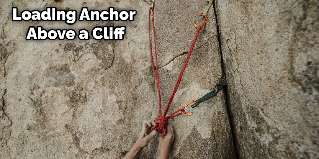 Loading Anchor Above a Cliff