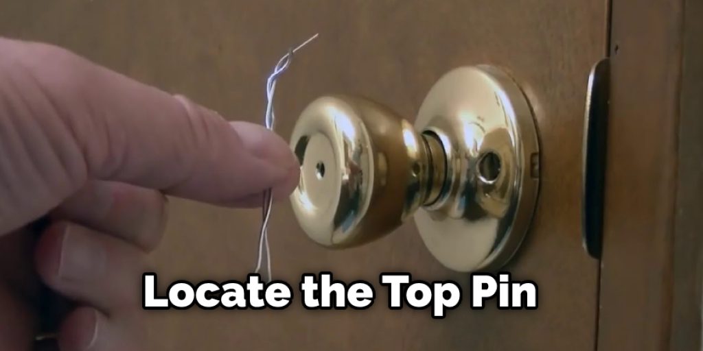  Locate the Top Pin