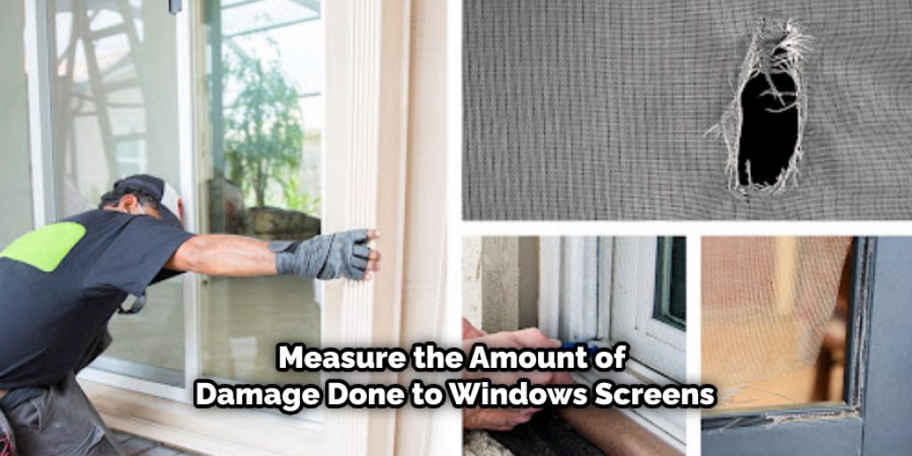 Measure the Amount of Damage Done to Windows Screens