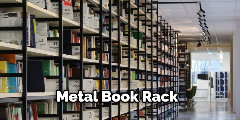 Metal Book Rack