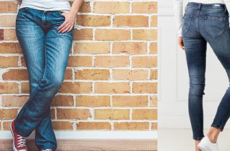 how to avoid v shape in jeans
