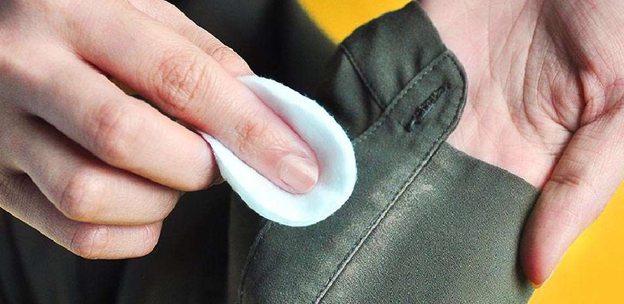 How To Get Makeup Off Your Coat Collar