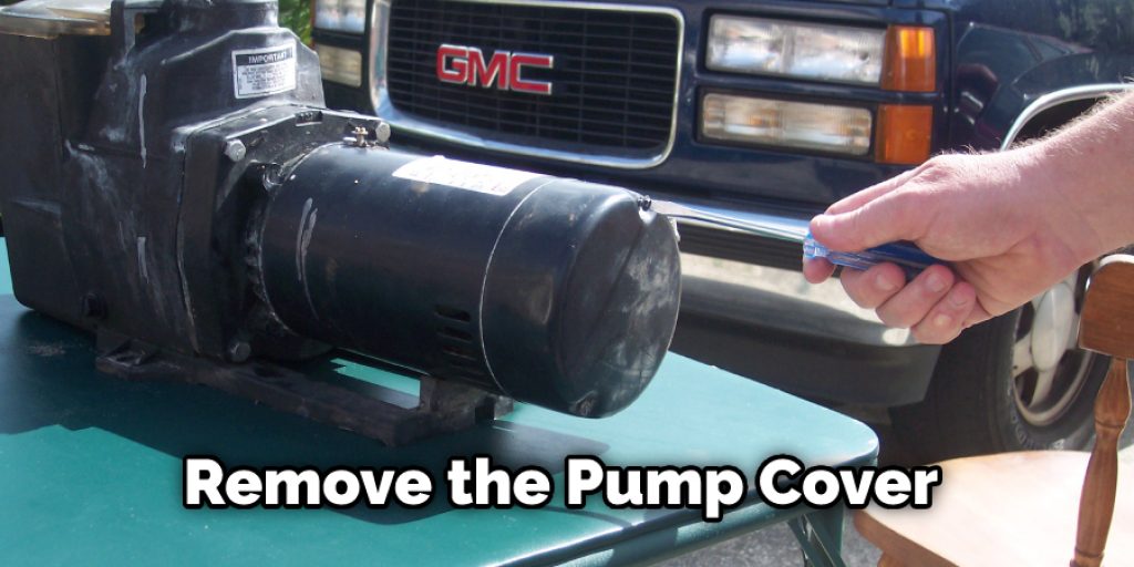 Remove the Pump Cover