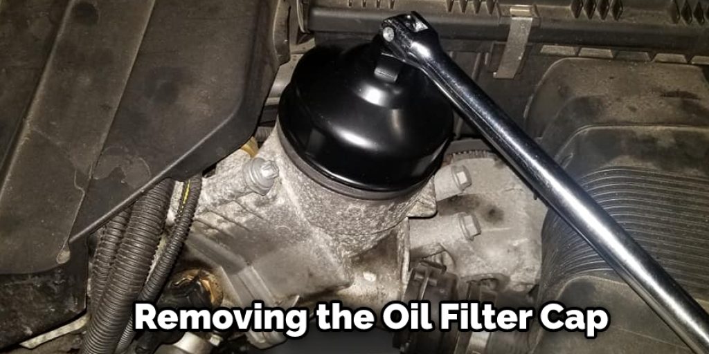 Removing the Oil Filter Cap