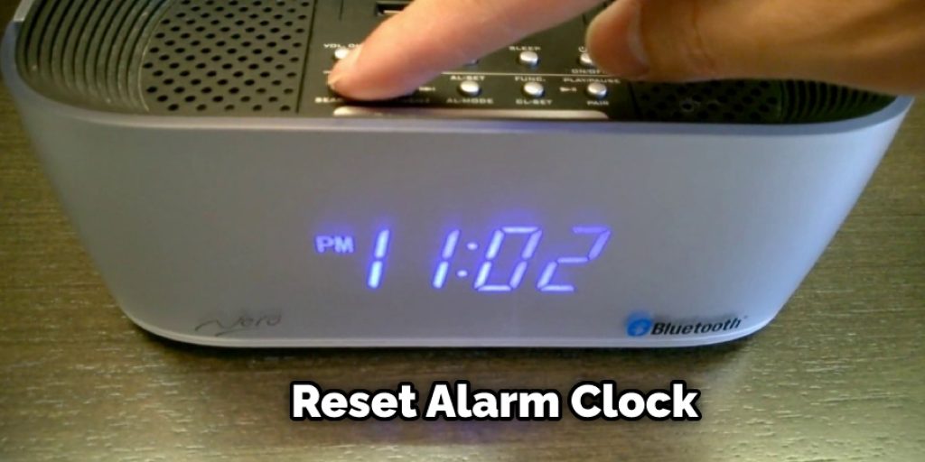Reset Alarm Clock