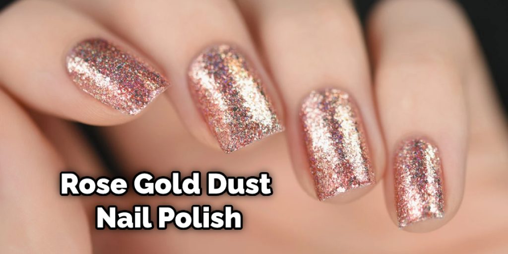 Rose Gold Dust Nail Polish 
