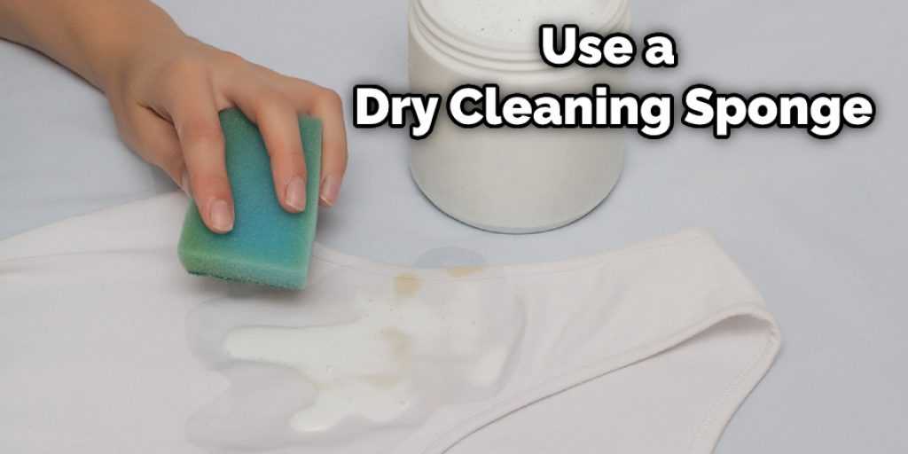 Use a Dry Cleaning Sponge