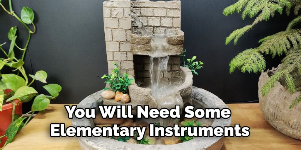 You Will Need Some Elementary Instruments