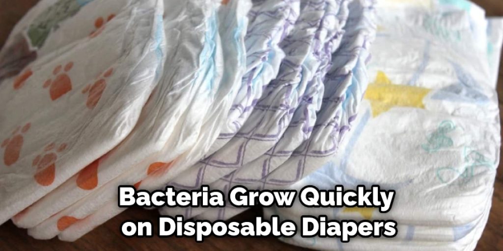 Bacteria Grow Quickly on Disposable Diapers